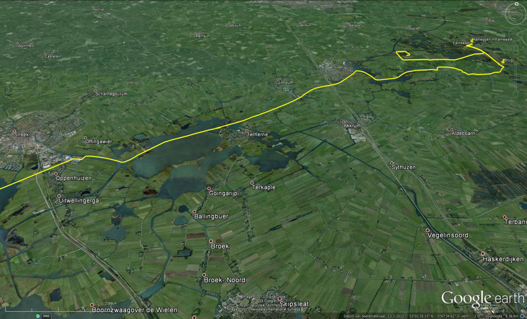 Friesland 5e dag vrijdag 17mei 2013
